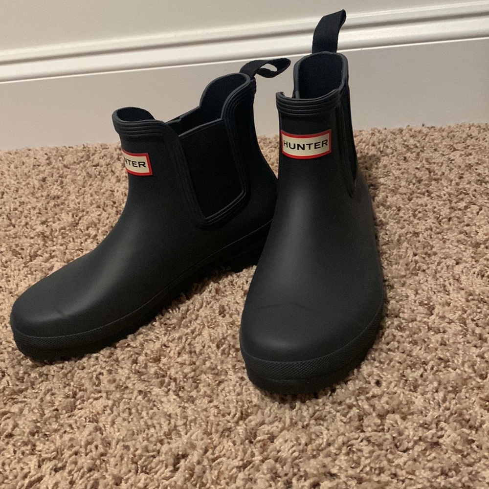 Hunter mini rain boots size 7